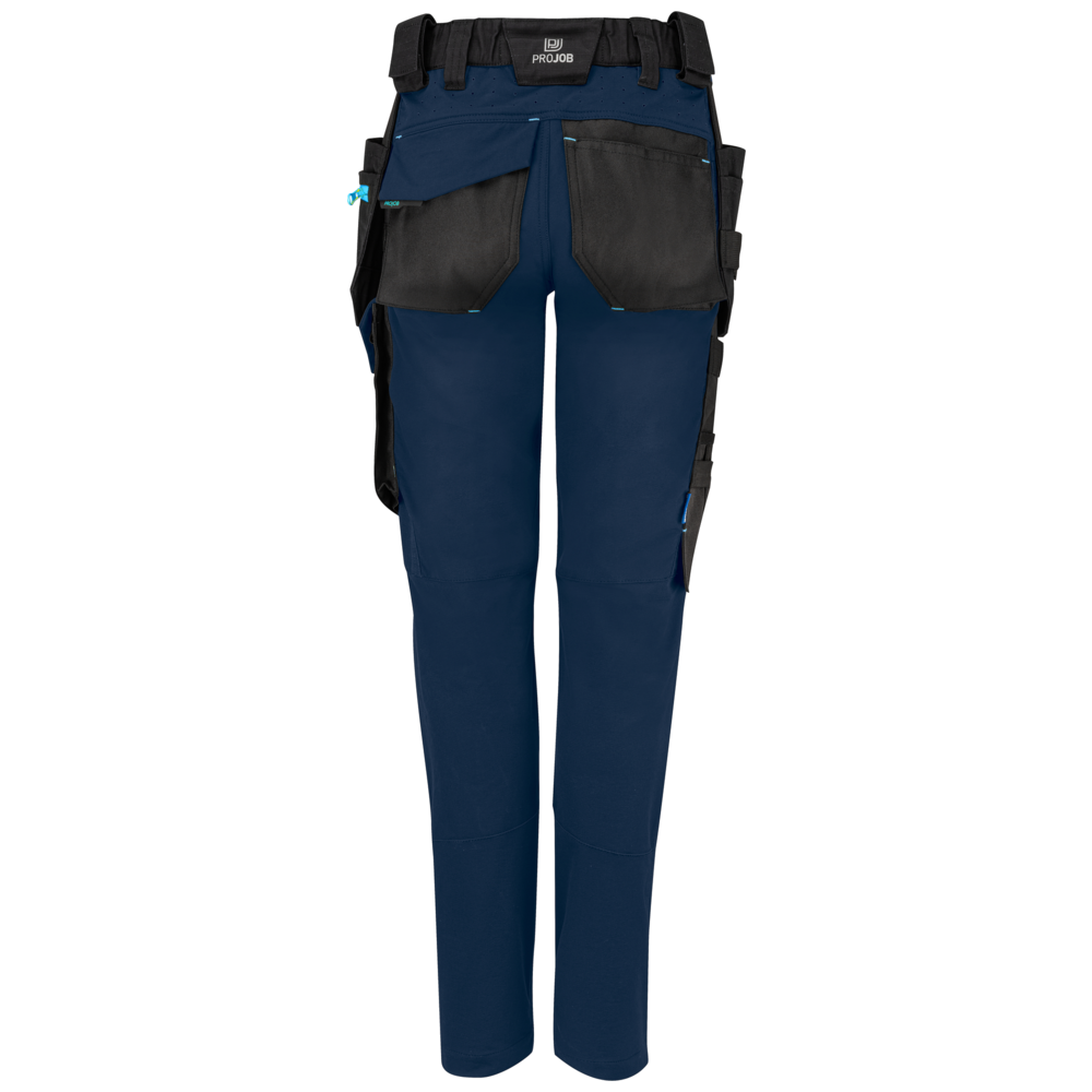 Projob Workwear 5564 Damen-Stretchhosen mit Knietaschen und Nageltaschen 645564