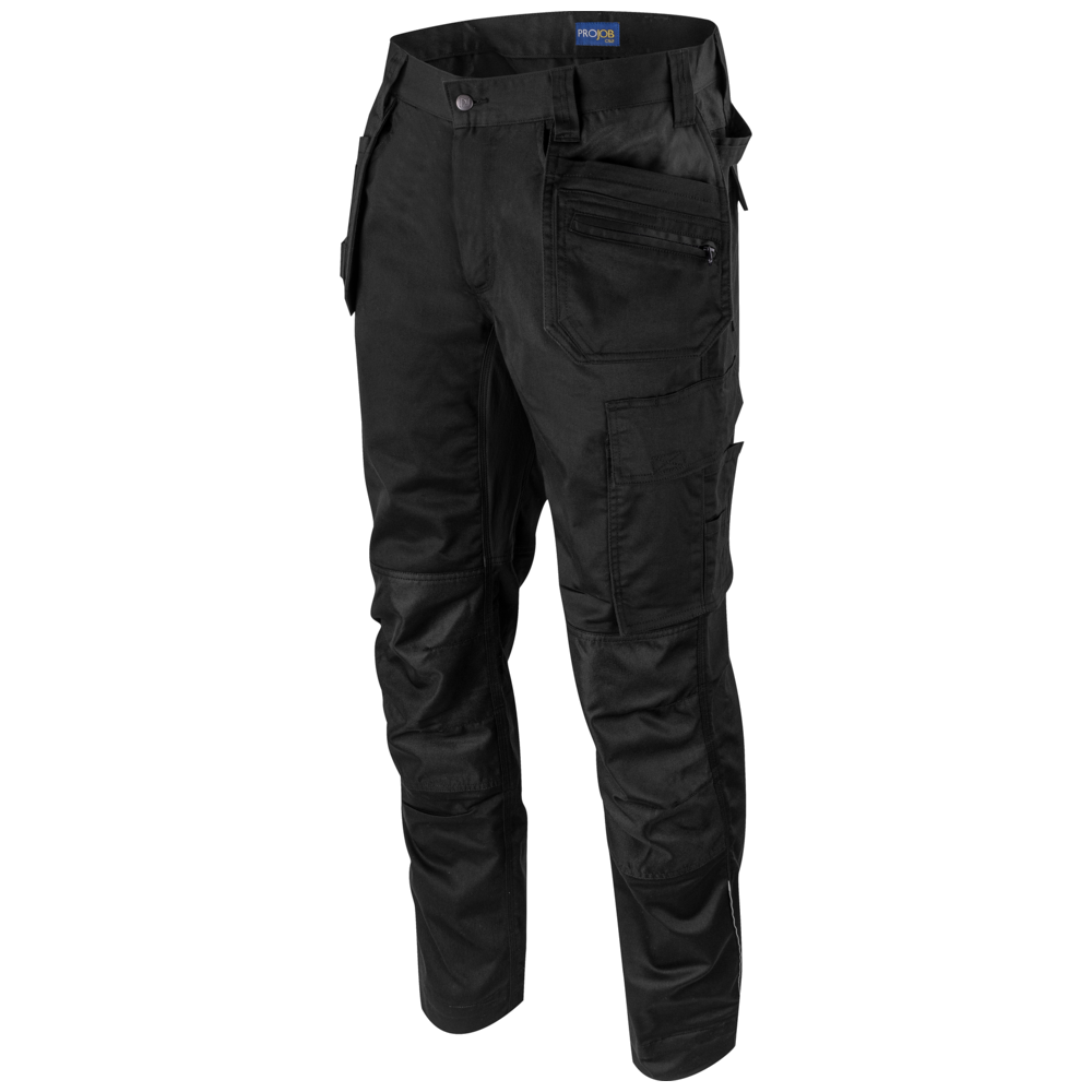 Projob Prio 5570 Stretchhosen mit Knietaschen und Nageltaschen 645570