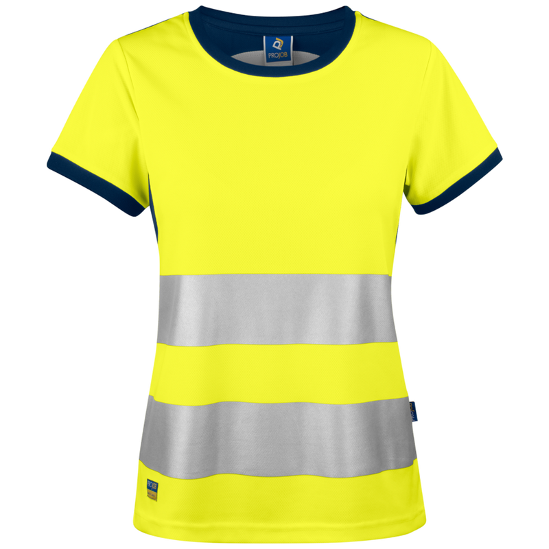 Projob Workwear 6012 Hi-vis T-shirt EN ISO 20471 Class 2 Women 646012