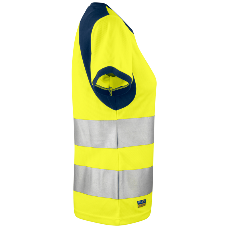 Projob Workwear 6012 Signalisatiet-Shirt EN ISO 20471 Klasse 2 Dames 646012