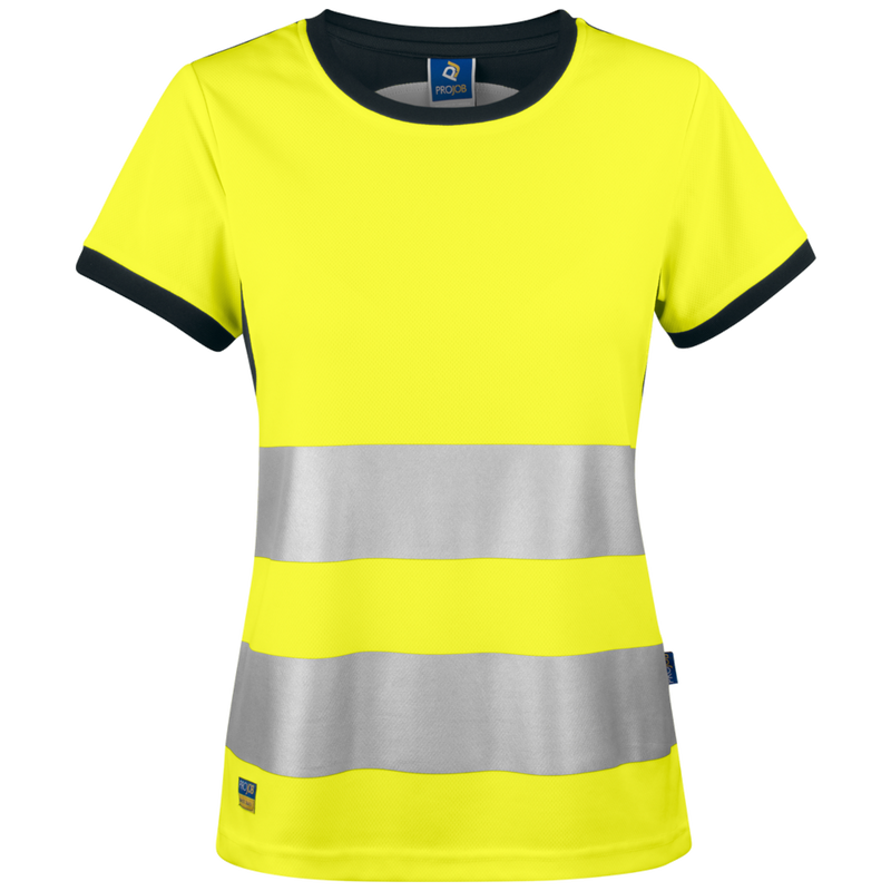 Projob Workwear 6012 Hi-vis T-shirt EN ISO 20471 Class 2 Women 646012