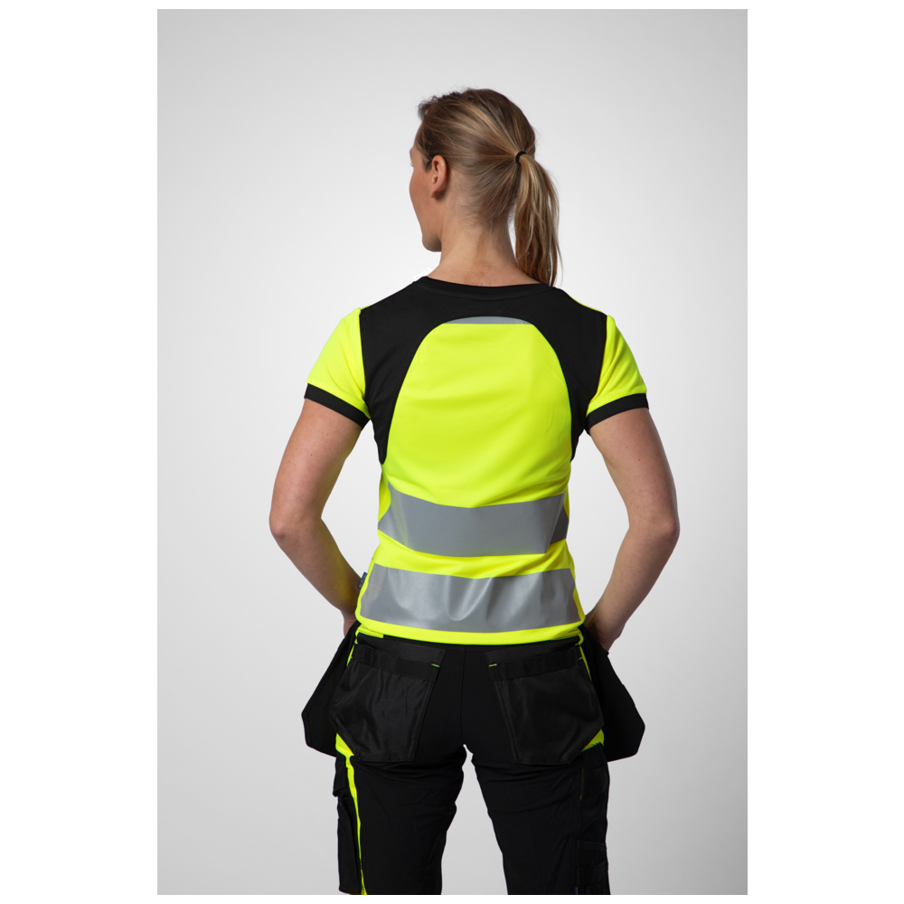 Projob Workwear 6012 Hi-vis T-Shirt EN ISO 20471 Klasse 2 Frauen 646012