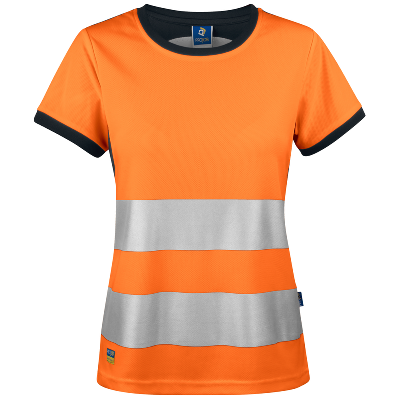 Projob Workwear 6012 Hi-vis T-shirt EN ISO 20471 Class 2 Women 646012