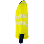 Projob Workwear 6014 Hi-Vis-T-Shirt mit langen Ärmeln EN ISO 20471 Klasse 3 646014