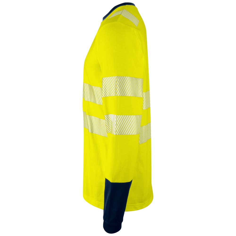 Projob Workwear 6014 Hi-Vis-T-Shirt mit langen Ärmeln EN ISO 20471 Klasse 3 646014