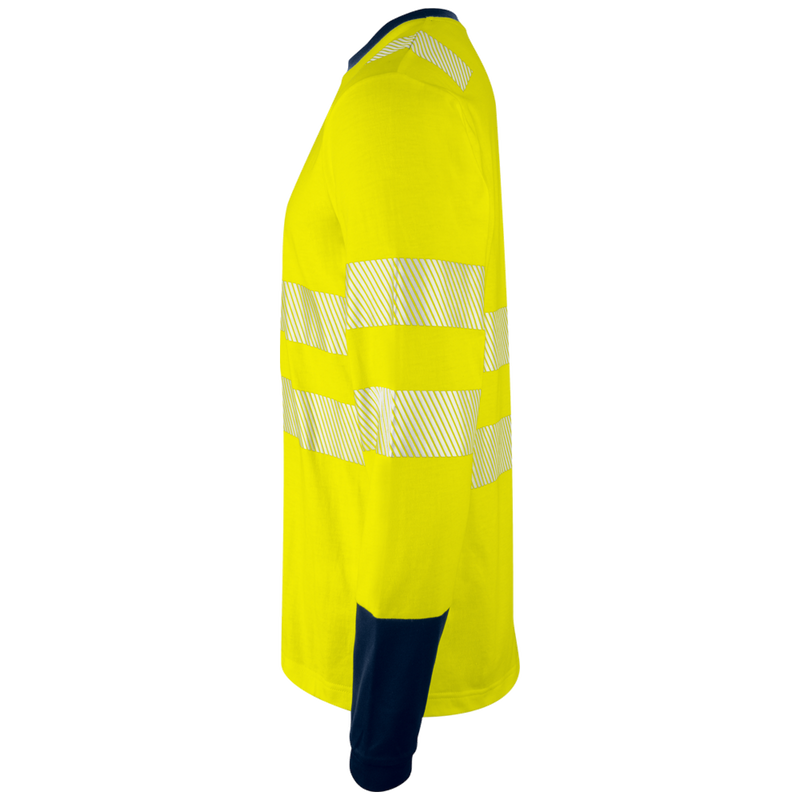 Projob Workwear 6014 Hi-vis T-Shirt Long Sleeves EN ISO 20471 Class 3 646014