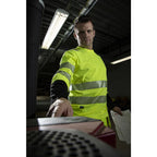 Projob Workwear 6014 Hi-Vis-T-Shirt mit langen Ärmeln EN ISO 20471 Klasse 3 646014