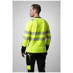 Projob Workwear 6014 Hi-Vis-T-Shirt mit langen Ärmeln EN ISO 20471 Klasse 3 646014