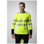 Projob Workwear 6014 Hi-Vis-T-Shirt mit langen Ärmeln EN ISO 20471 Klasse 3 646014