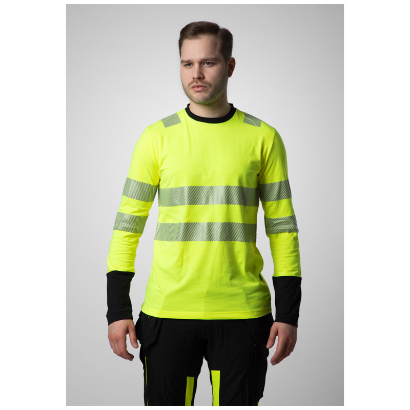 Projob Workwear 6014 Signalisatiet-Shirt Lange Mouwen EN ISO 20471 Klasse 3 646014