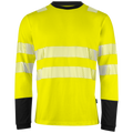 Projob Workwear 6014 Hi-Vis-T-Shirt mit langen Ärmeln EN ISO 20471 Klasse 3 646014