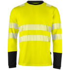 Projob Workwear 6014 Hi-Vis-T-Shirt mit langen Ärmeln EN ISO 20471 Klasse 3 646014