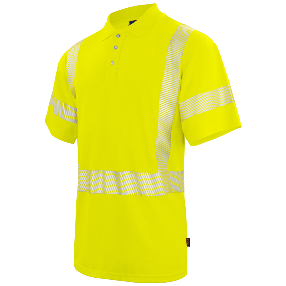 Projob Workwear 6015 Sichtbarkeitspoloshirt EN ISO 20471 Klasse 3 646015