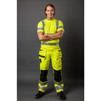 Projob Prio 6030 Hi-vis T-Shirt EN ISO 20471 Klasse 3 646030