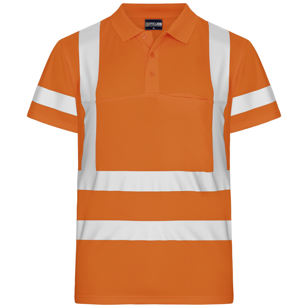 Projob Prio 6040 Signalisatiepolo EN ISO 20471 Klasse 3 646040