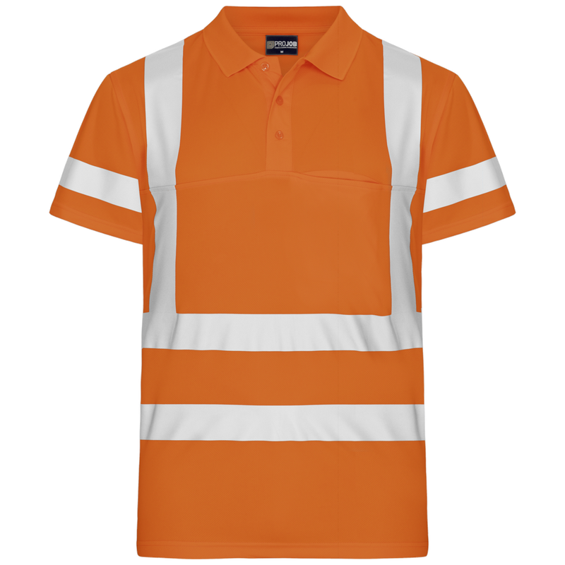 Projob Prio 6040 Hi-vis polo shirt EN ISO 20471 Class 3 646040