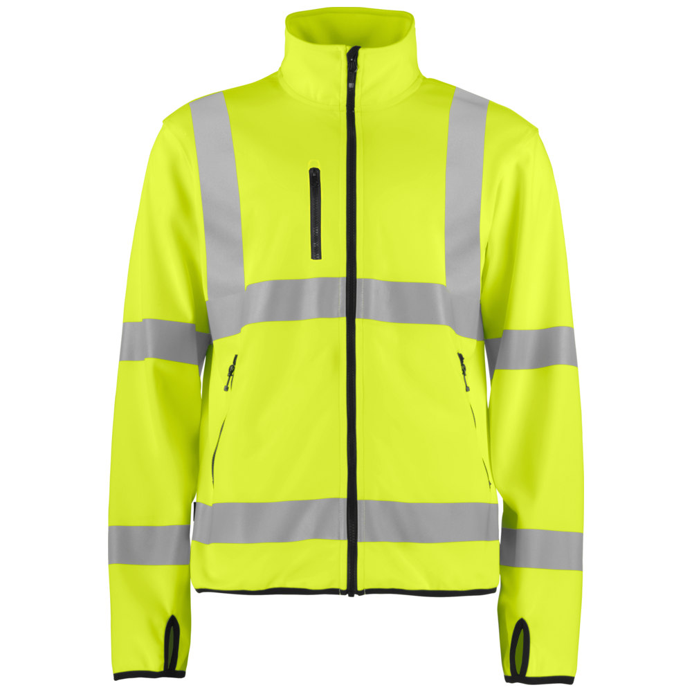 Projob Prio 6105 Signalisatie Lichte Softshell EN ISO 20471 Klasse 3 646105
