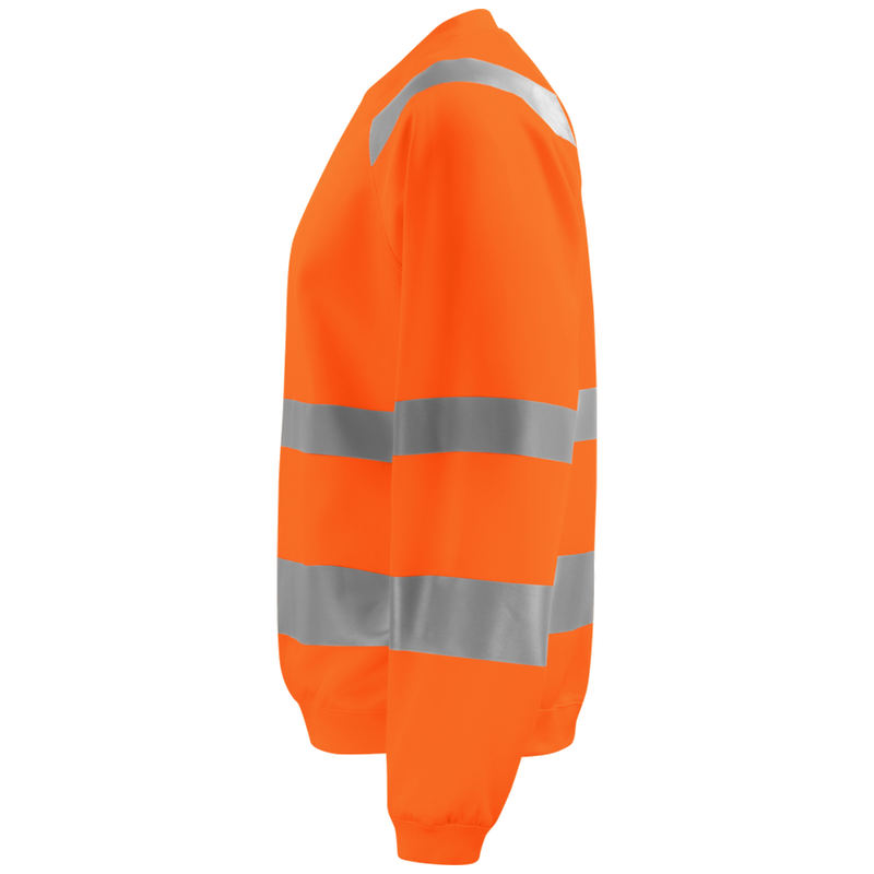 Projob Prio 6106 Signalisatiesweater Ronde Hals EN ISO 20471 Klasse 3 646106