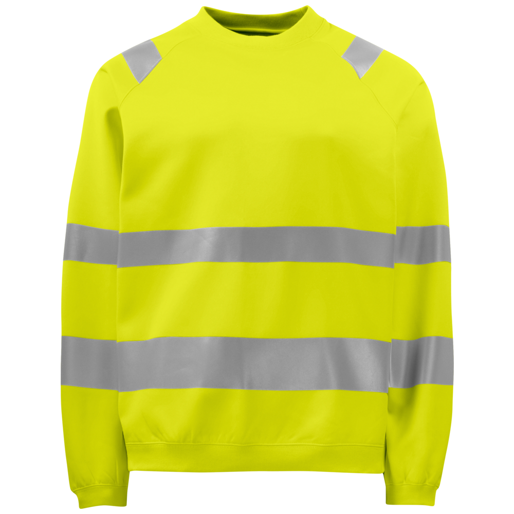 Projob Prio 6106 Hi-vis Sweater Round Neck EN ISO 20471 Class 3 646106