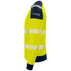 Projob Workwear 6108 Hi-vis Sweater Round Neck EN ISO 20471 Class 3 646108