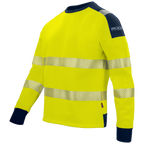 Projob Workwear 6108 Hi-vis Sweater Round Neck EN ISO 20471 Class 3 646108