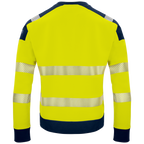Projob Workwear 6108 Hi-vis Sweater Round Neck EN ISO 20471 Class 3 646108