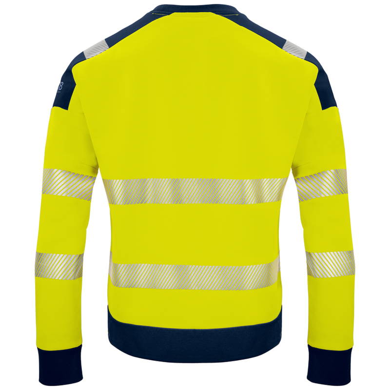Projob Workwear 6108 Signalisatiesweater Ronde Hals EN ISO 20471 Klasse 3 646108