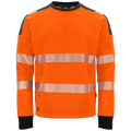 Projob Workwear 6108 Hi-vis Sweater Round Neck EN ISO 20471 Class 3 646108