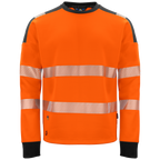 Projob Workwear 6108 Hi-vis Sweater Round Neck EN ISO 20471 Class 3 646108