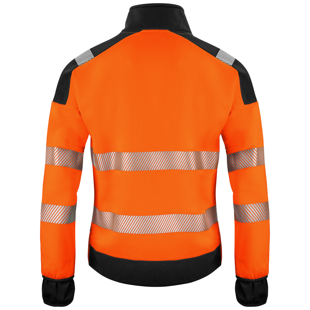 Projob Workwear 6109 Hi-Vis-Pullover mit langem Reißverschluss EN ISO 20471 Klasse 3 646109