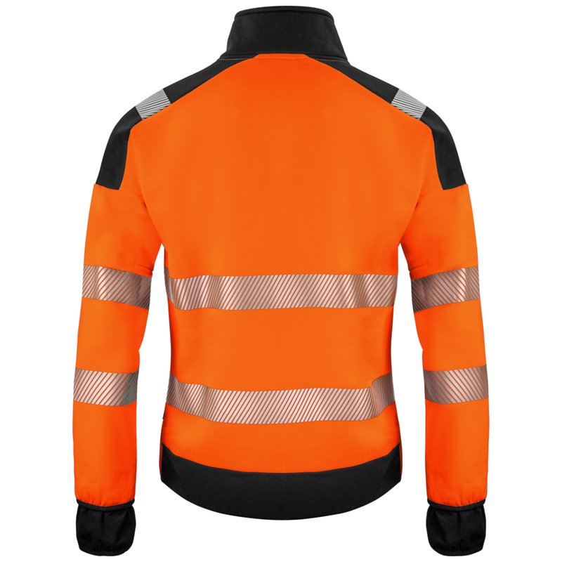 Projob Workwear 6109 Hi-Vis-Pullover mit langem Reißverschluss EN ISO 20471 Klasse 3 646109