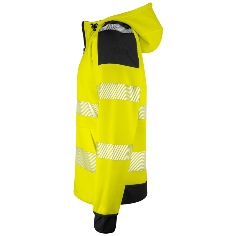 Projob Workwear 6110 Hi-Vis-Hoodie EN ISO 20471 Klasse 3 646110