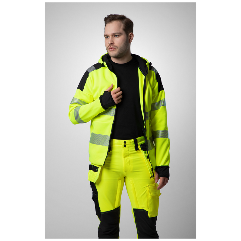 Projob Workwear 6110 Hi-Vis-Hoodie EN ISO 20471 Klasse 3 646110
