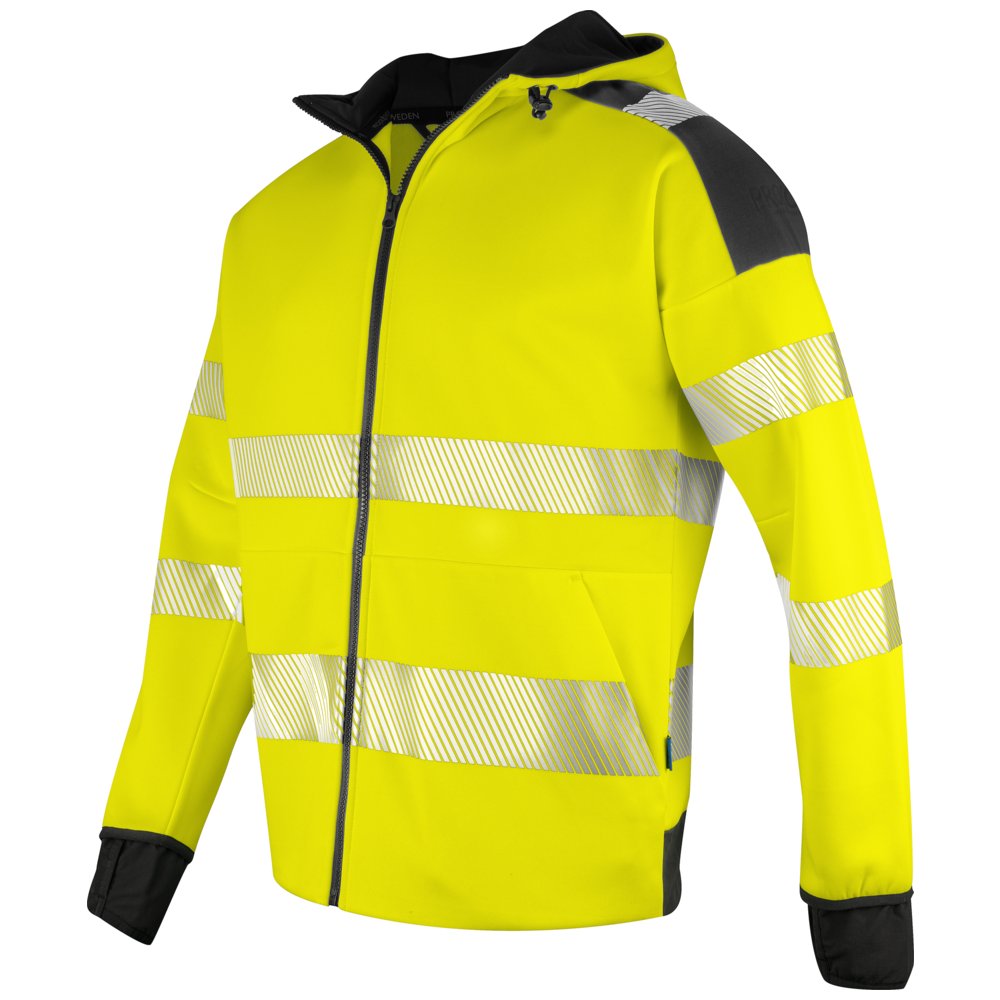 Projob Workwear 6110 Hi-Vis-Hoodie EN ISO 20471 Klasse 3 646110