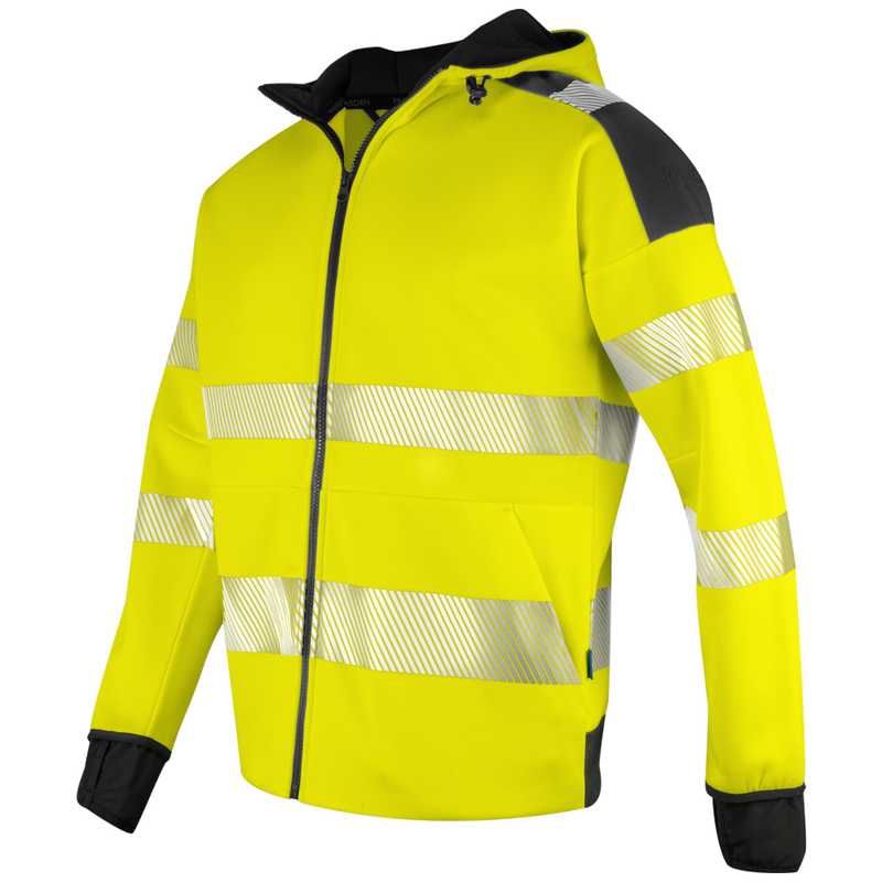 Projob Workwear 6110 Hi-Vis-Hoodie EN ISO 20471 Klasse 3 646110