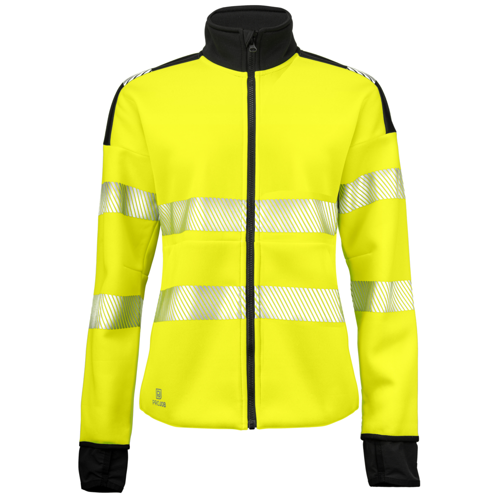 Projob Workwear 6111 Damen-Hi-Vis-Pullover EN ISO 20471 Klasse 3/2 646111