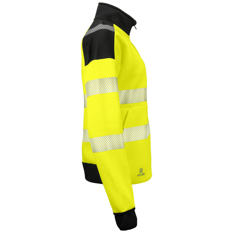 Projob Workwear 6111 Women's Hi-vis Sweater EN ISO 20471 Class 3/2 646111