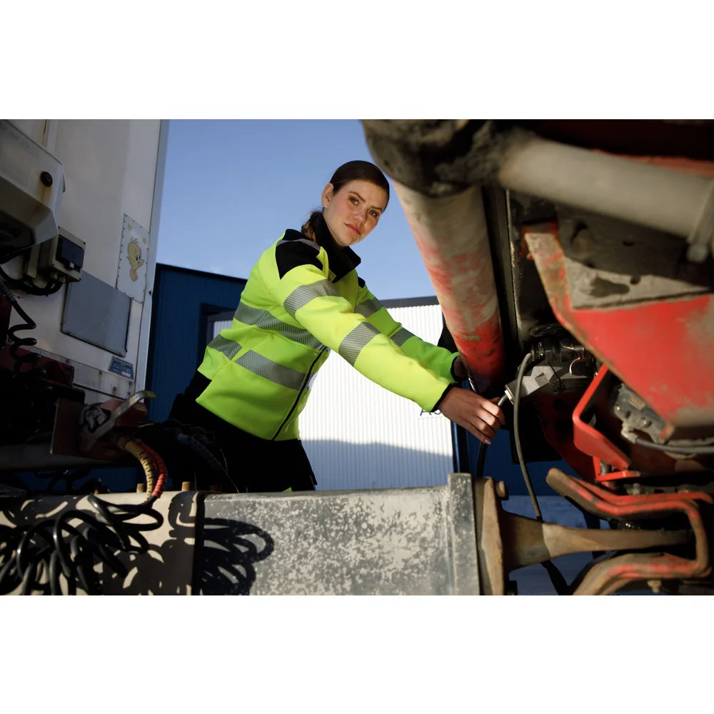 Projob Workwear 6111 Damen-Hi-Vis-Pullover EN ISO 20471 Klasse 3/2 646111