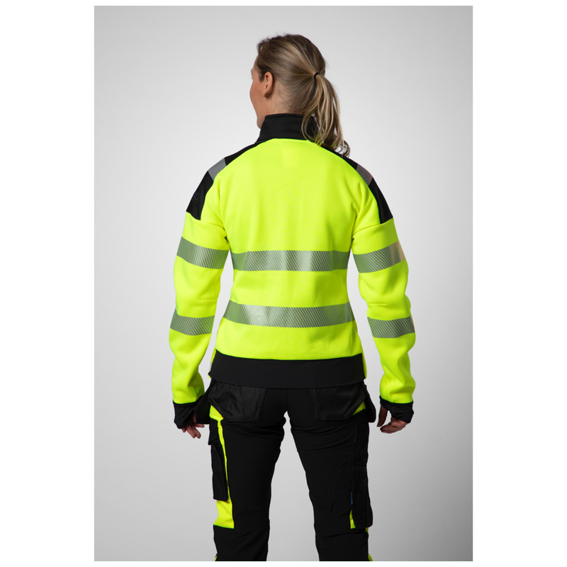 Projob Workwear 6111 Women's Hi-vis Sweater EN ISO 20471 Class 3/2 646111