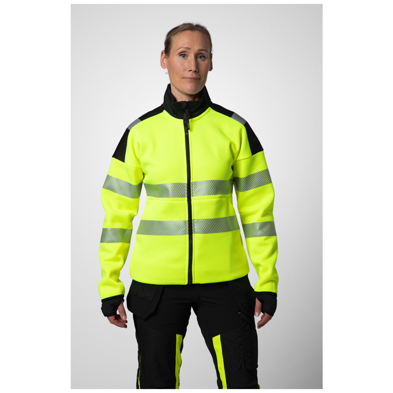 Projob Workwear 6111 Women's Hi-vis Sweater EN ISO 20471 Class 3/2 646111