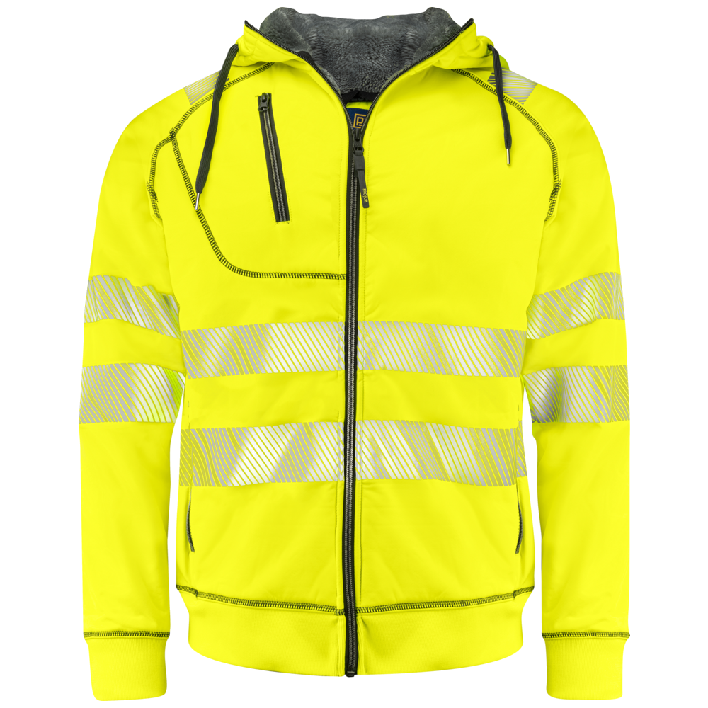 Projob Workwear 6130 Hi-Vis-Hoodie mit Futter EN ISO 20471 Klasse 3/2 646130