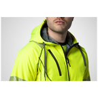 Projob Workwear 6130 Hi-Vis-Hoodie mit Futter EN ISO 20471 Klasse 3/2 646130