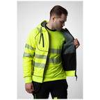 Projob Workwear 6130 Hi-Vis-Hoodie mit Futter EN ISO 20471 Klasse 3/2 646130