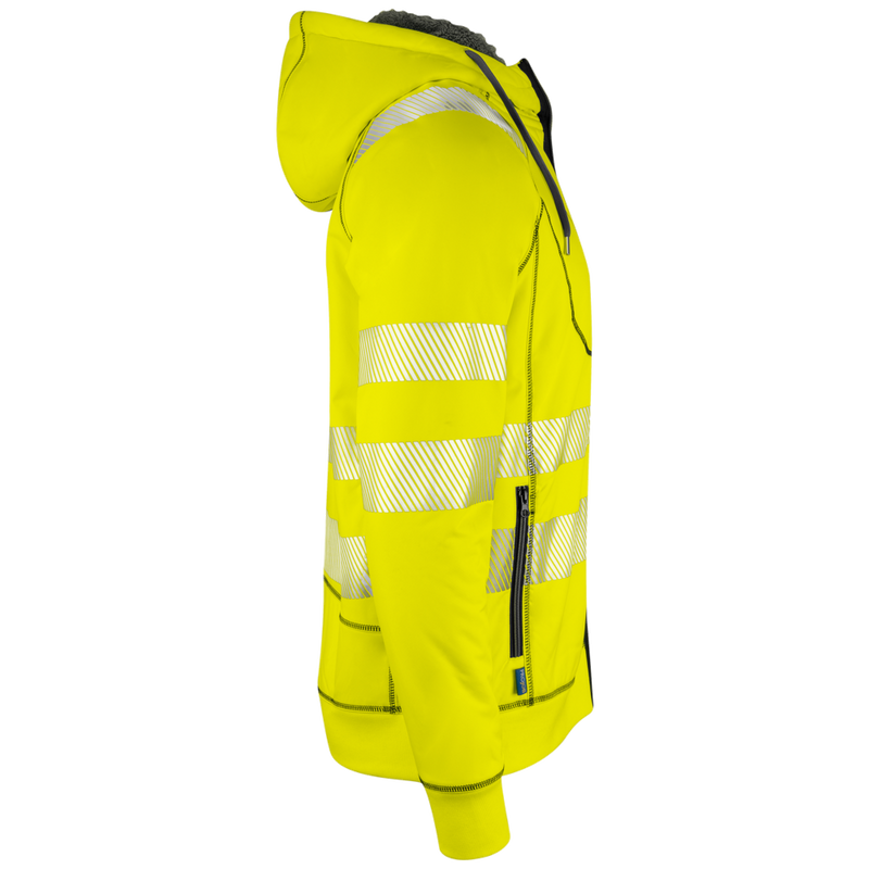 Projob Workwear 6130 Signalisatiehoodie Gevoerd EN ISO 20471 Klasse 3/2 646130