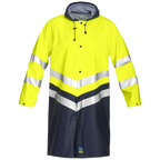 Projob Workwear 6403 Langer Hi-Vis-Regenmantel EN ISO 20471 Klasse 3 646403