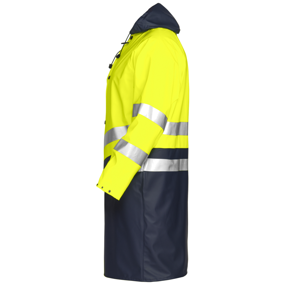 Projob Workwear 6403 Langer Hi-Vis-Regenmantel EN ISO 20471 Klasse 3 646403