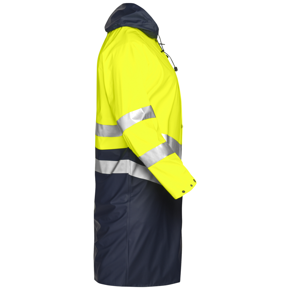 Projob Workwear 6403 Langer Hi-Vis-Regenmantel EN ISO 20471 Klasse 3 646403