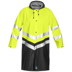 Projob Workwear 6403 Langer Hi-Vis-Regenmantel EN ISO 20471 Klasse 3 646403