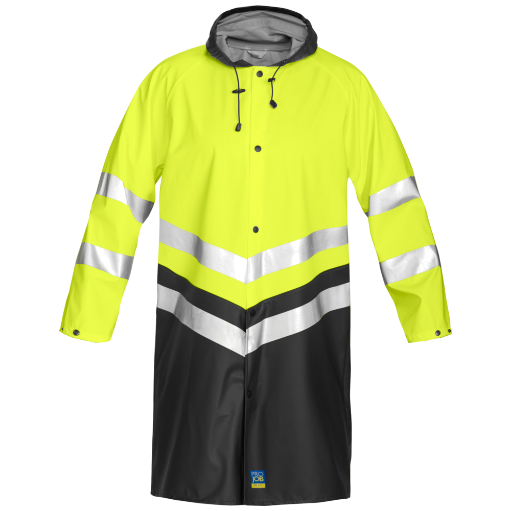 Projob Workwear 6403 Lange Signalisatieregenjas EN ISO 20471 Klasse 3 646403