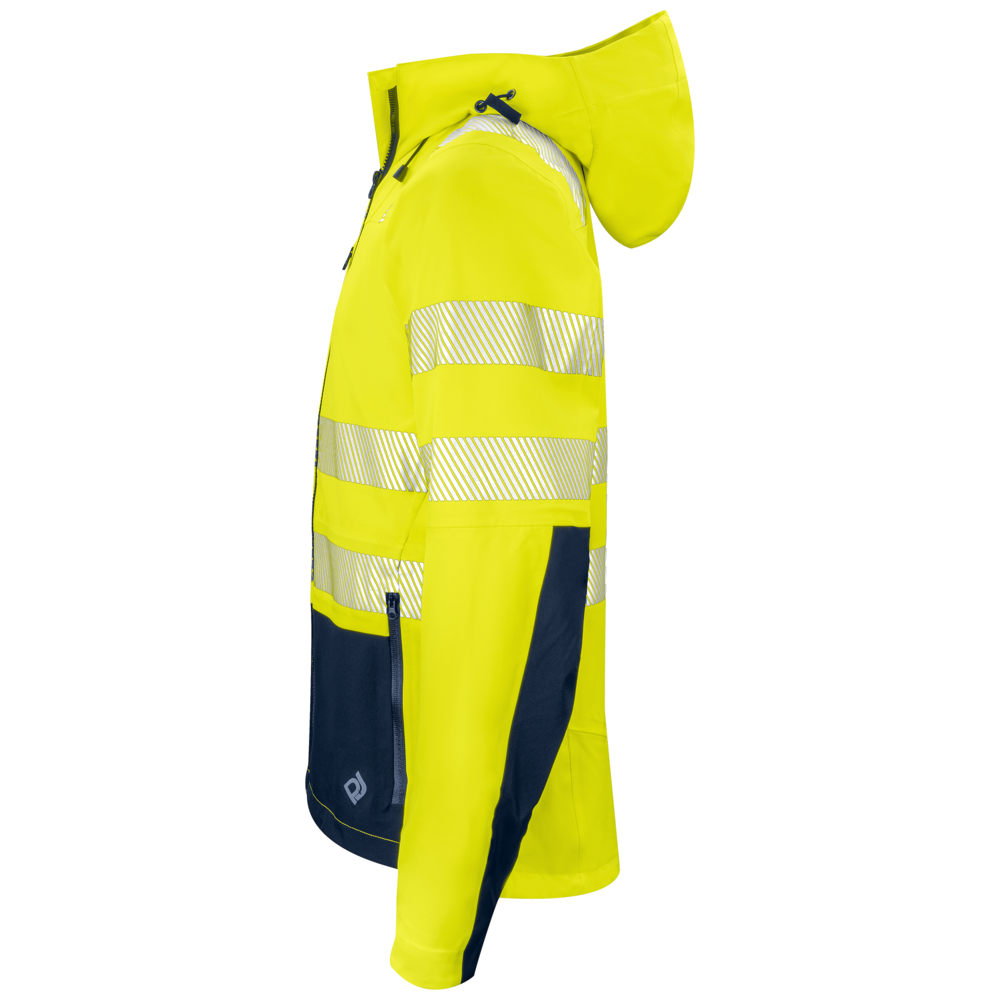 Projob Workwear 6416 Hi-Vis-Regenjacke EN ISO 20471 Klasse 3 646416